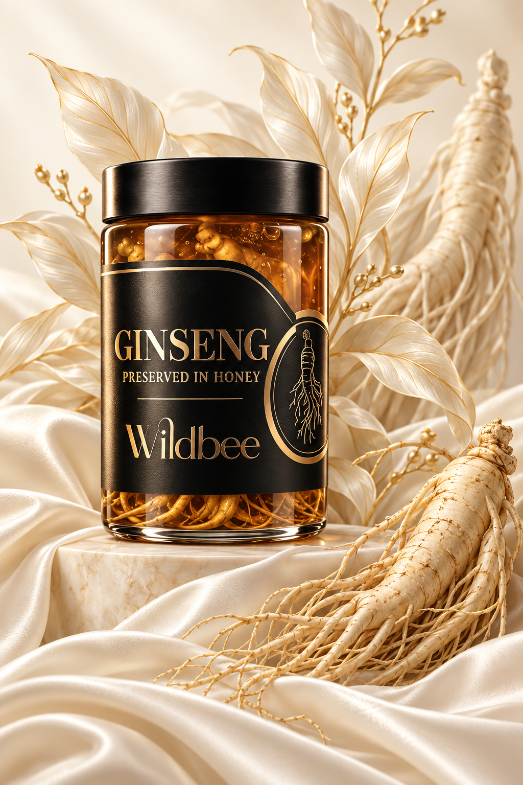 Ginseng Preserved in Honey