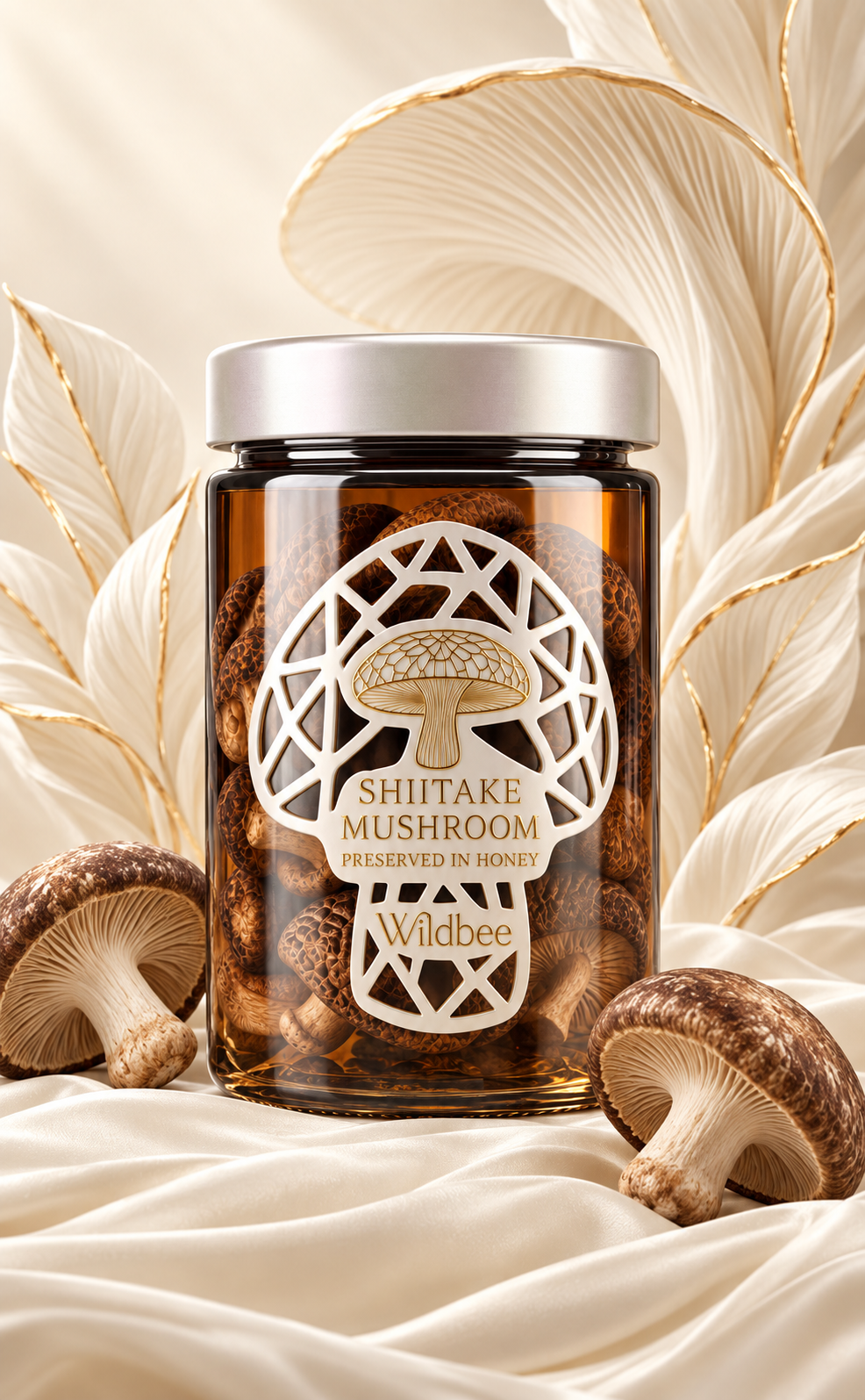 Shiitake Preserved in Honey